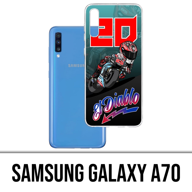 Funda Samsung Galaxy A70 - Quartararo-Cartoon