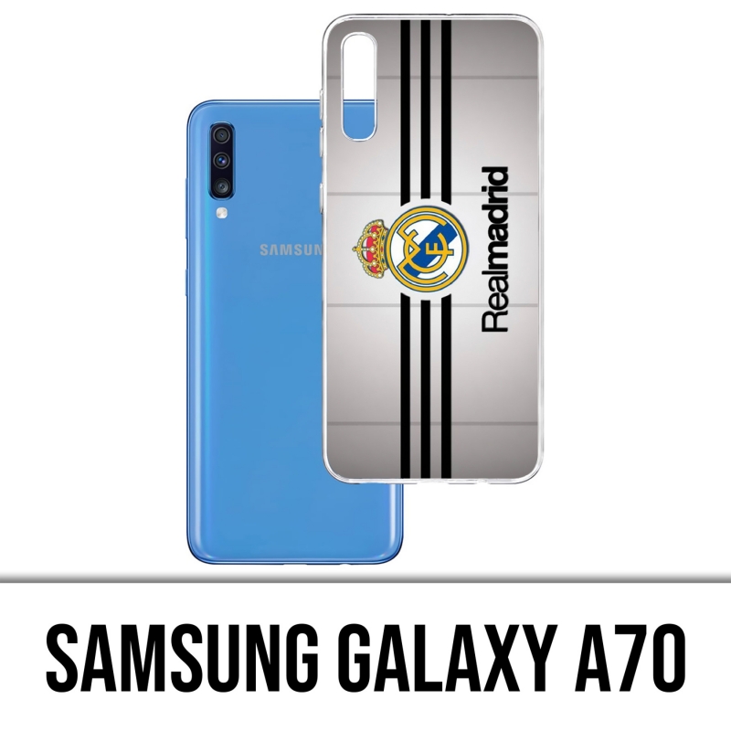 Custodia per Samsung Galaxy A70 - Real Madrid Stripes