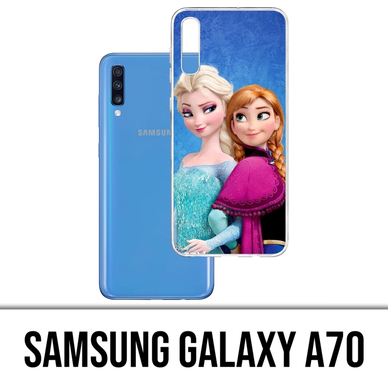 Samsung Galaxy A70 Case - Gefrorene Elsa und Anna