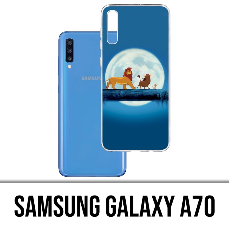 Custodia per Samsung Galaxy A70 - Luna Re Leone