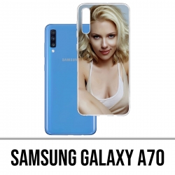 Custodia per Samsung Galaxy A70 - Scarlett Johansson Sexy