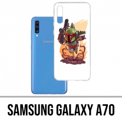 Funda Samsung Galaxy A70 - Star Wars Boba Fett Cartoon