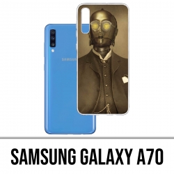 Samsung Galaxy A70 Case - Star Wars Vintage C3Po