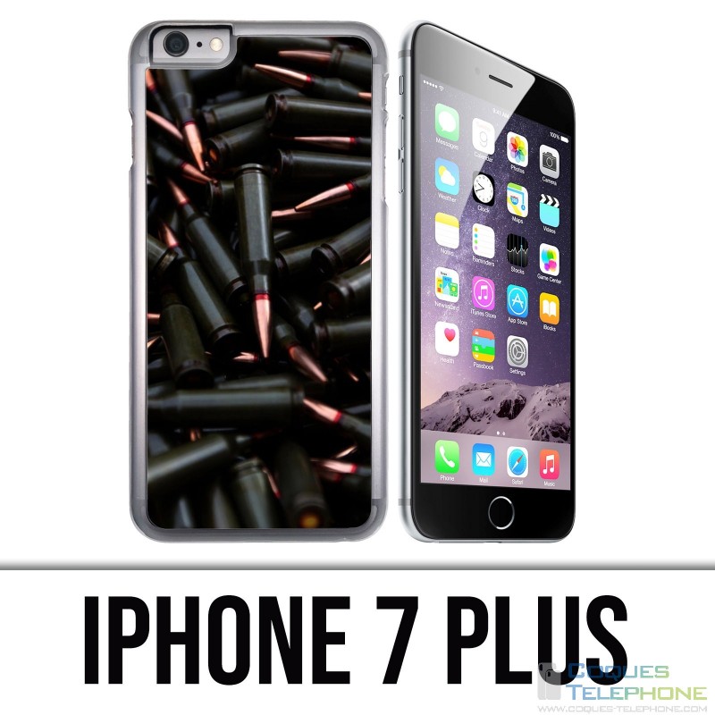 Funda iPhone 7 Plus - Munición Negra