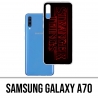Funda Samsung Galaxy A70 - Logotipo de Stranger Things