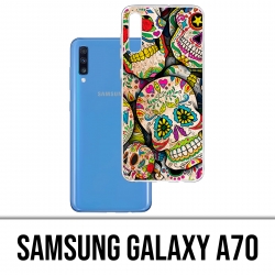 Samsung Galaxy A70 Case - Zuckerschädel