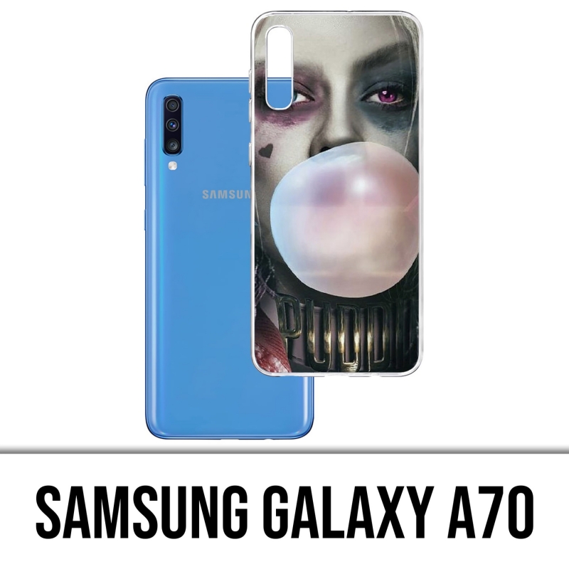 Funda Samsung Galaxy A70 - Suicide Squad Harley Quinn Bubble Gum
