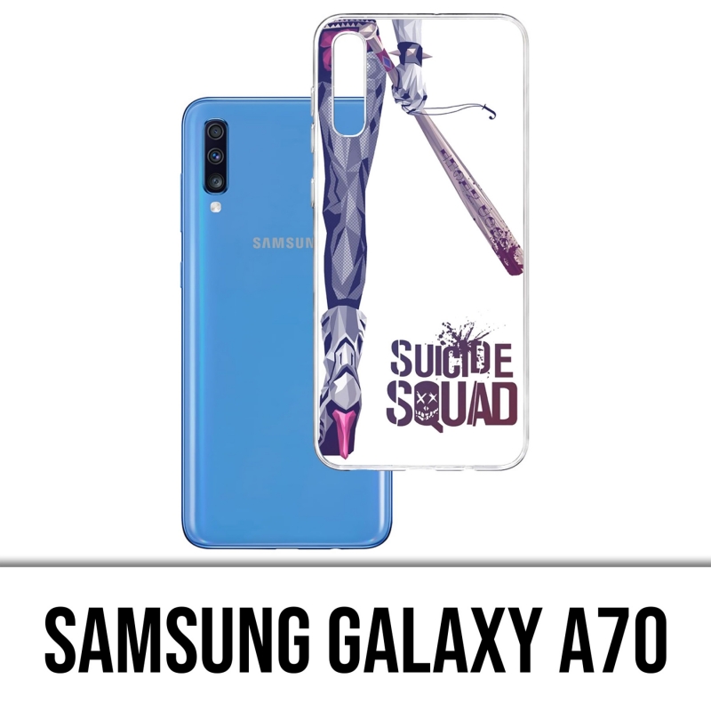 Samsung Galaxy A70 Case - Selbstmordkommando Harley Quinn Leg