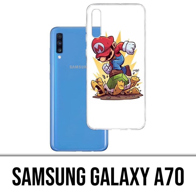 Coque Samsung Galaxy A70 - Super Mario Tortue Cartoon