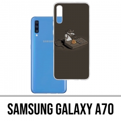 Custodia per Samsung Galaxy A70 - Tappetino per mouse Indiana Jones