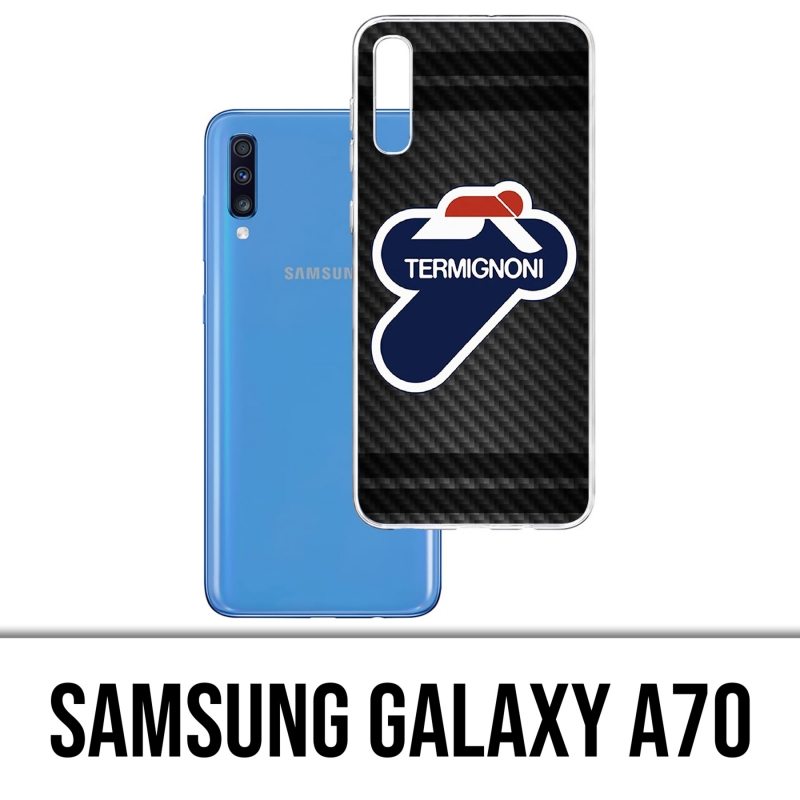 Coque Samsung Galaxy A70 - Termignoni Carbone