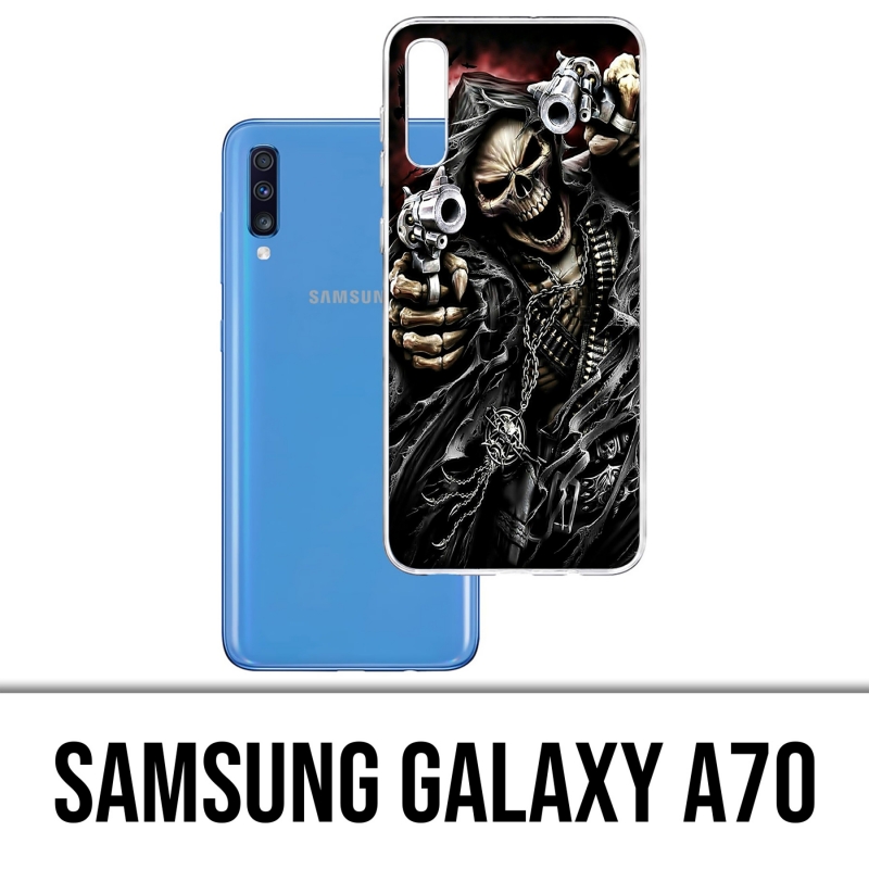 Funda Samsung Galaxy A70 - Pistola Death Head