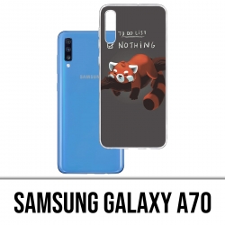 Funda Samsung Galaxy A70 - Lista de tareas pendientes Panda Roux