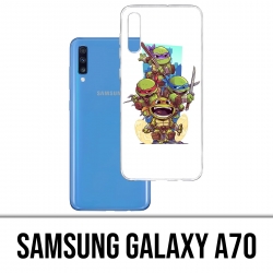 Custodie e protezioni Samsung Galaxy A70 - Cartoon Teenage Mutant Ninja Turtles