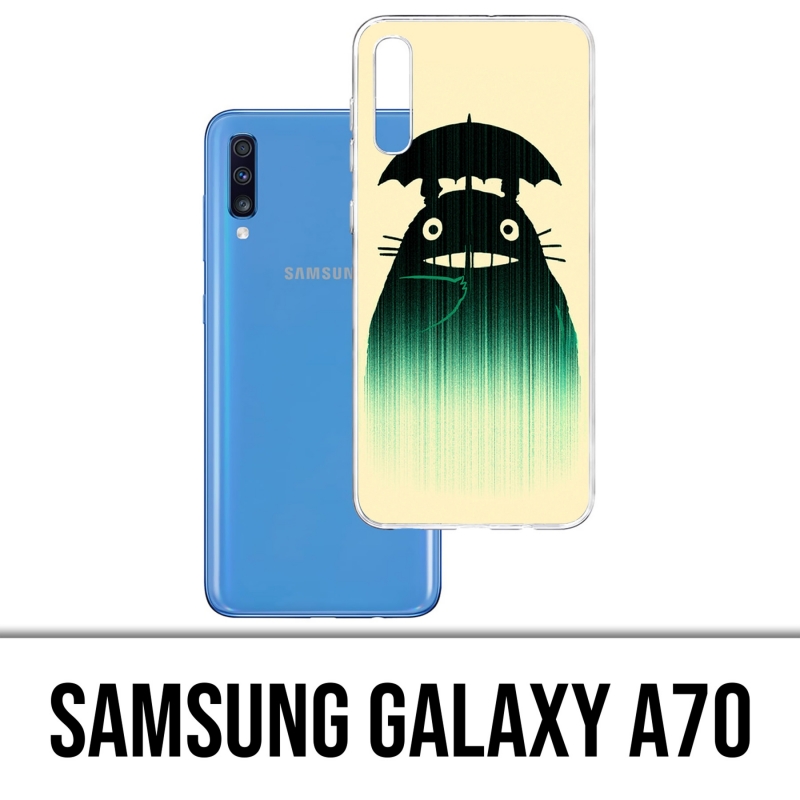 Samsung Galaxy A70 Case - Regenschirm Totoro