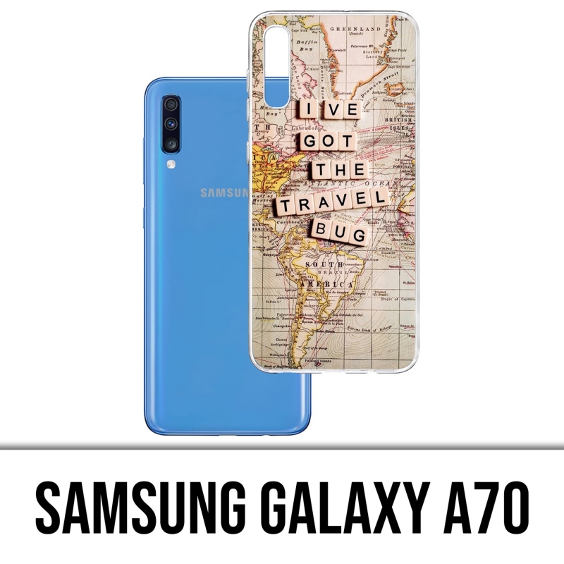 Coque Samsung Galaxy A70 - Travel Bug