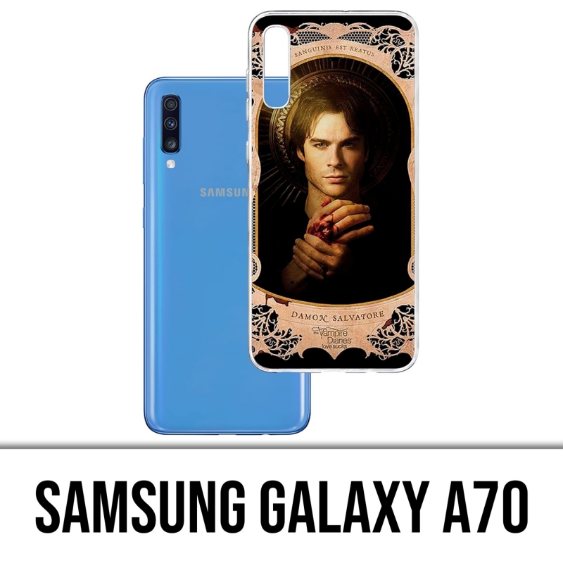 Coque Samsung Galaxy A70 - Vampire Diaries Damon
