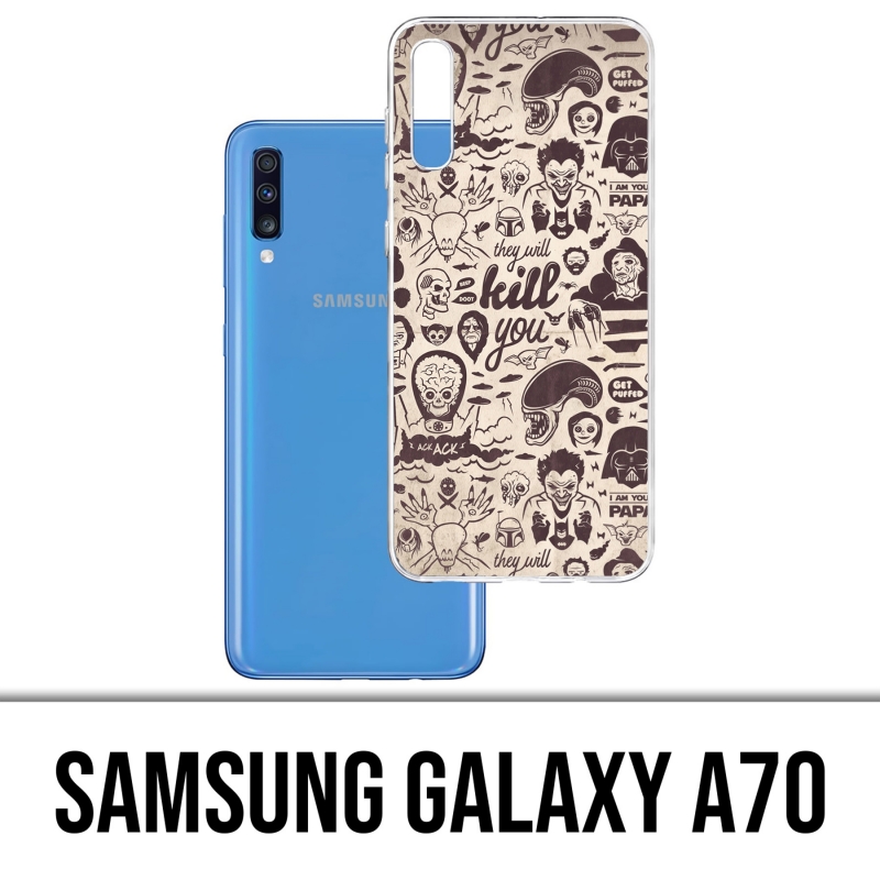 Coque Samsung Galaxy A70 - Vilain Kill You