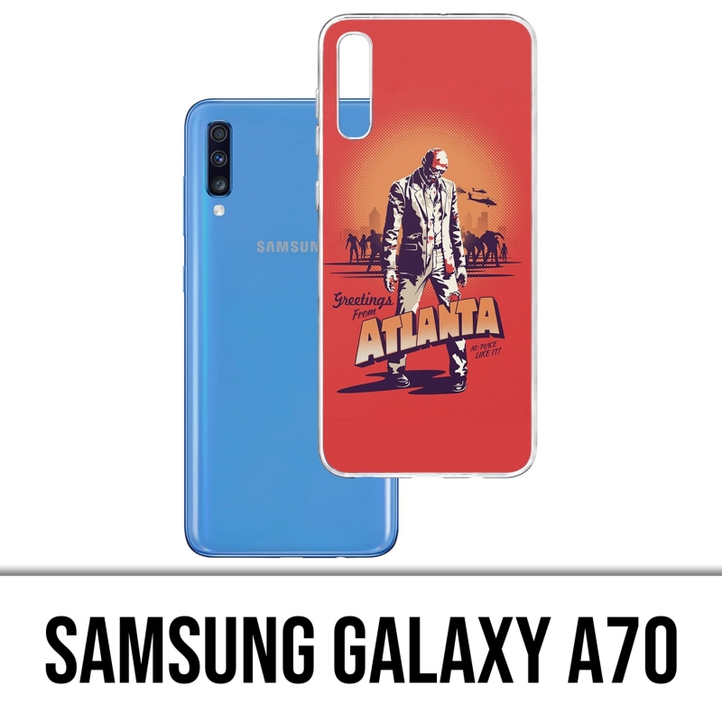 Samsung Galaxy A70 Case - Walking Dead Greetings From Atlanta