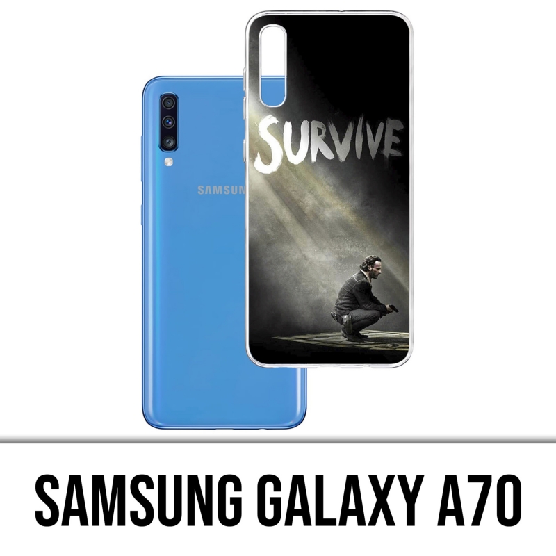 Custodia per Samsung Galaxy A70 - Walking Dead Survive