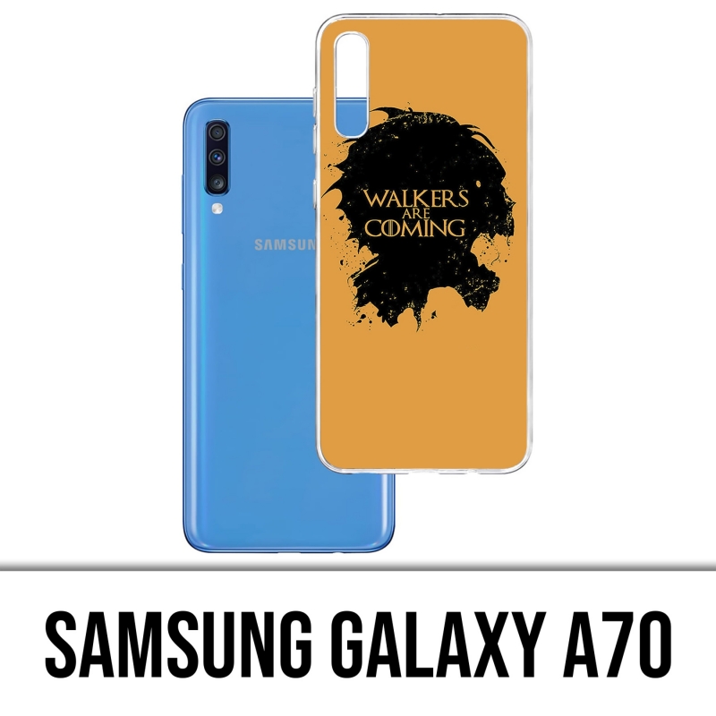 Samsung Galaxy A70 Case - Walking Dead Walker kommen