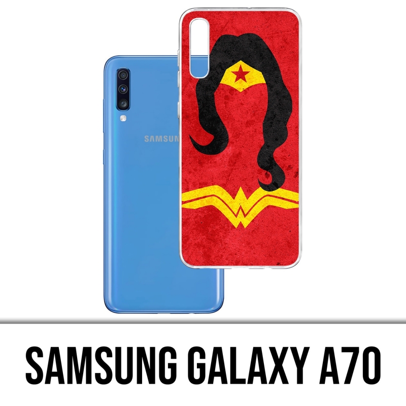 Custodia per Samsung Galaxy A70 - Wonder Woman Art Design