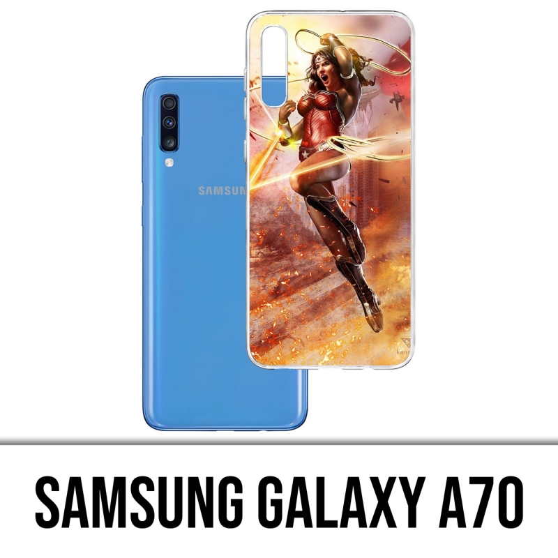 Coque Samsung Galaxy A70 - Wonder Woman Comics