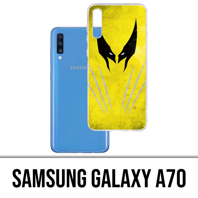 Samsung Galaxy A70 Case - Xmen Wolverine Art Design