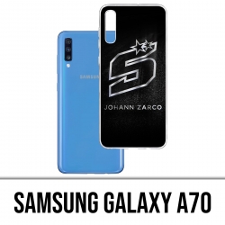 Samsung Galaxy A70 Case - Zarco Motogp Grunge