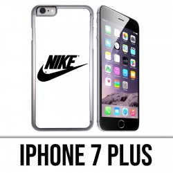Custodia per iPhone 7 Plus - Logo Nike bianco