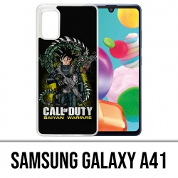 Coque Samsung Galaxy A41 - Call Of Duty X Dragon Ball Saiyan Warfare