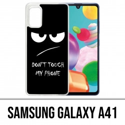 Samsung Galaxy A41 Case - Don'T Touch My Phone Angry