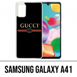 Coque Samsung Galaxy A41 - Gucci Logo Belt