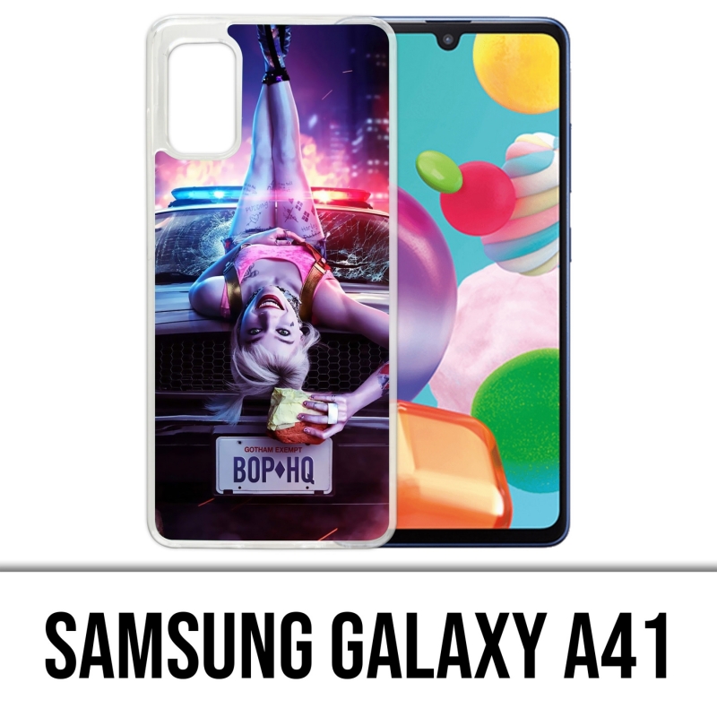 Custodia per Samsung Galaxy A41 - Cappuccio Birds of Prey di Harley Quinn