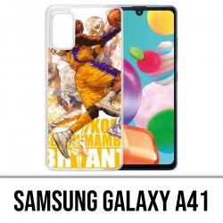 Coque Samsung Galaxy A41 - Kobe Bryant Cartoon Nba