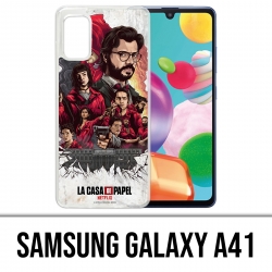 Coque Samsung Galaxy A41 - La Casa De Papel - Comics Paint