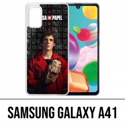 Funda Samsung Galaxy A41 - La Casa De Papel - Rio Mask