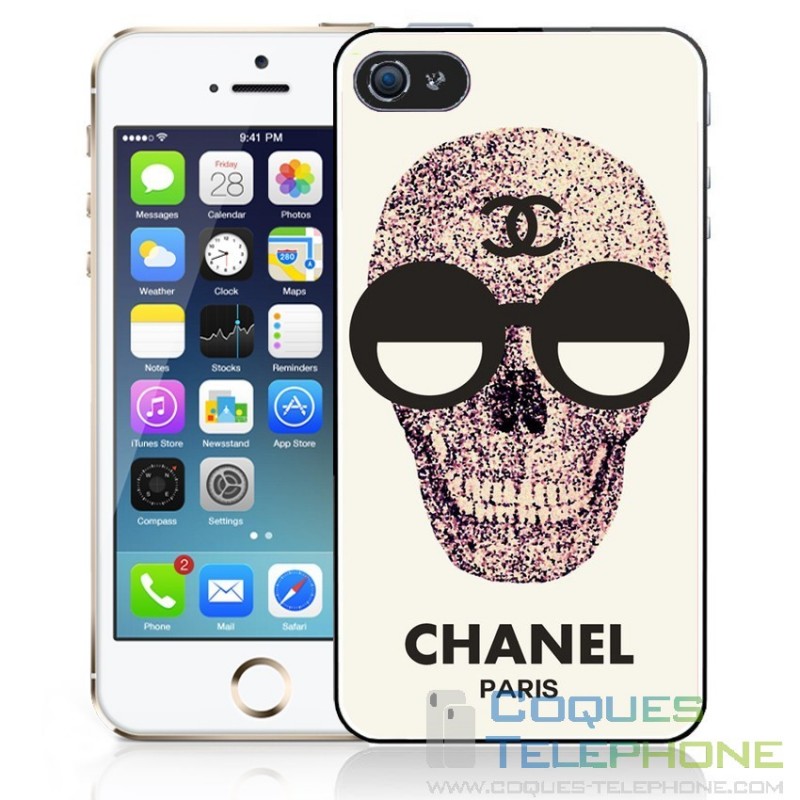 Phone case Chanel Paris - Skull Modele iPhone 11