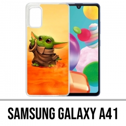 Funda Samsung Galaxy A41 - Star Wars Baby Yoda Fanart