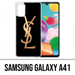 Samsung Galaxy A41 Case - Ysl Yves Saint Laurent Gold Logo
