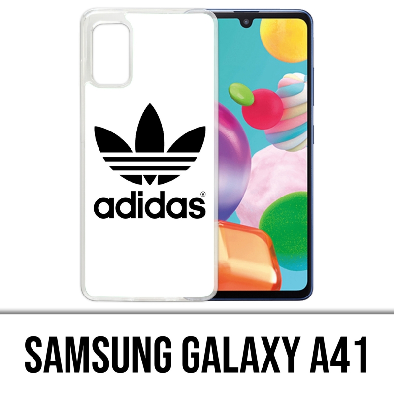 Custodia per Samsung Galaxy A41 - Adidas Classic White