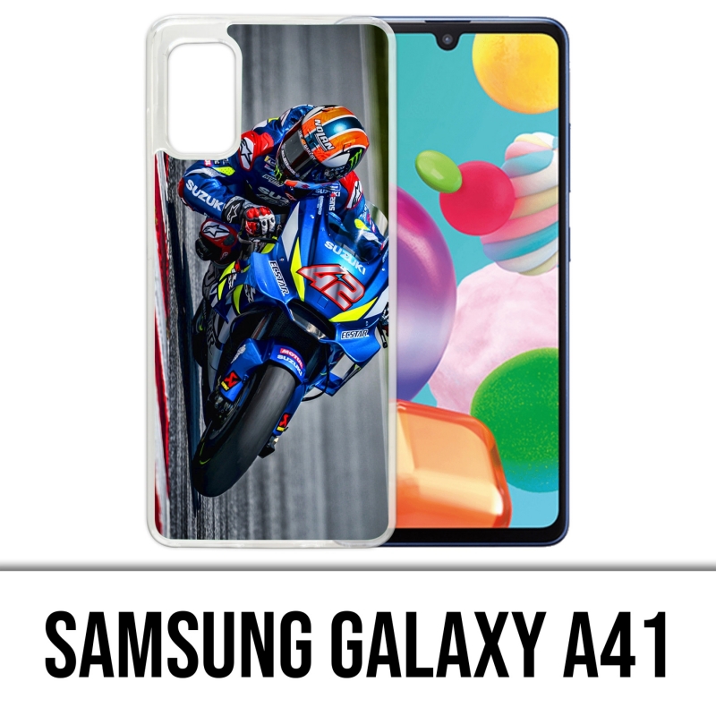 Custodia per Samsung Galaxy A41 - Alex-Rins-Suzuki-Motogp-Pilote