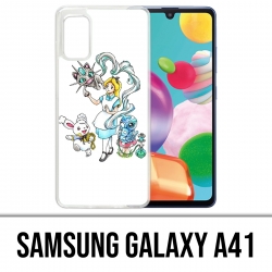 Custodia per Samsung Galaxy A41 - Alice In Pokémon Wonderland