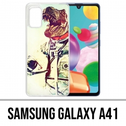 Coque Samsung Galaxy A41 - Animal Astronaute Dinosaure