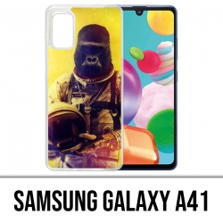 Custodia per Samsung Galaxy A41 - Animal Astronaut Monkey