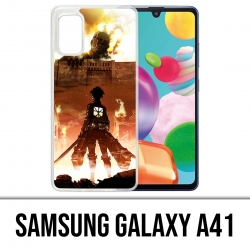 Samsung Galaxy A41 Case - Attak-On-Titan-Poster