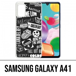 Coque Samsung Galaxy A41 - Badge Rock