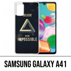 Coque Samsung Galaxy A41 - Believe Impossible