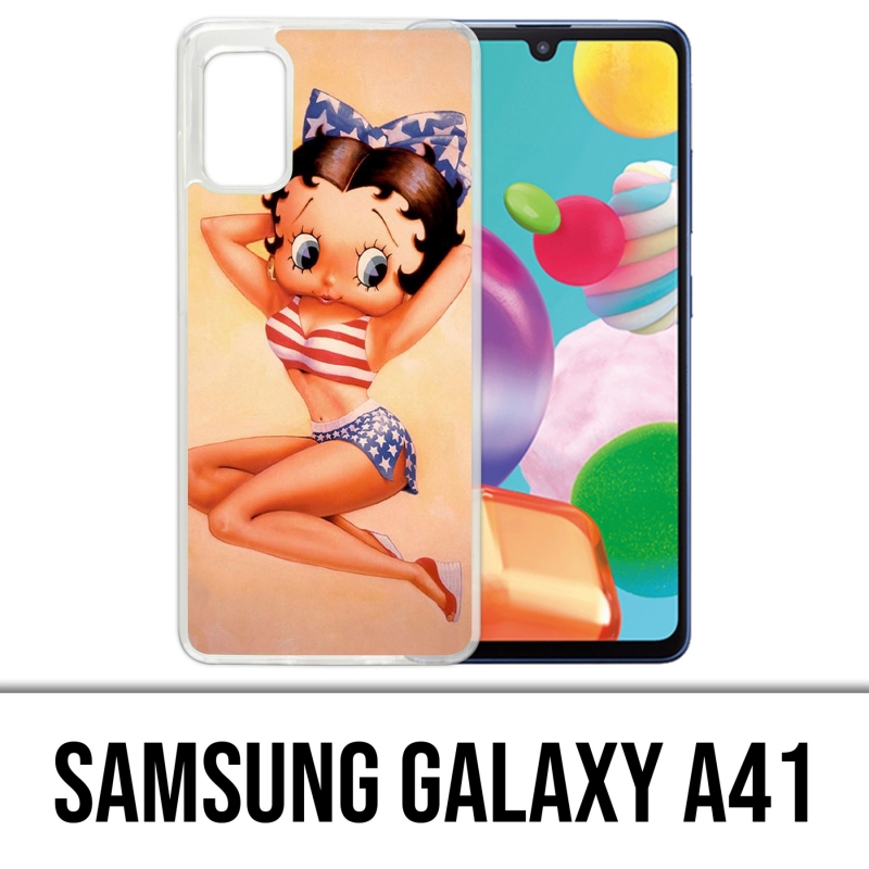 Funda Samsung Galaxy A41 - Betty Boop Vintage