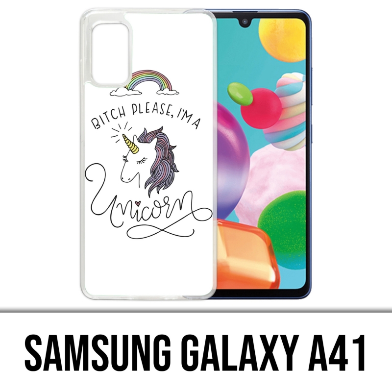 Samsung Galaxy A41 Case - Bitch Please Unicorn Unicorn